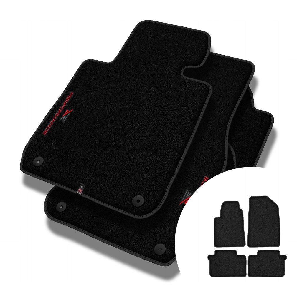 Velurové koberce Performance Premium pro Citroen C6 I 2005-2012