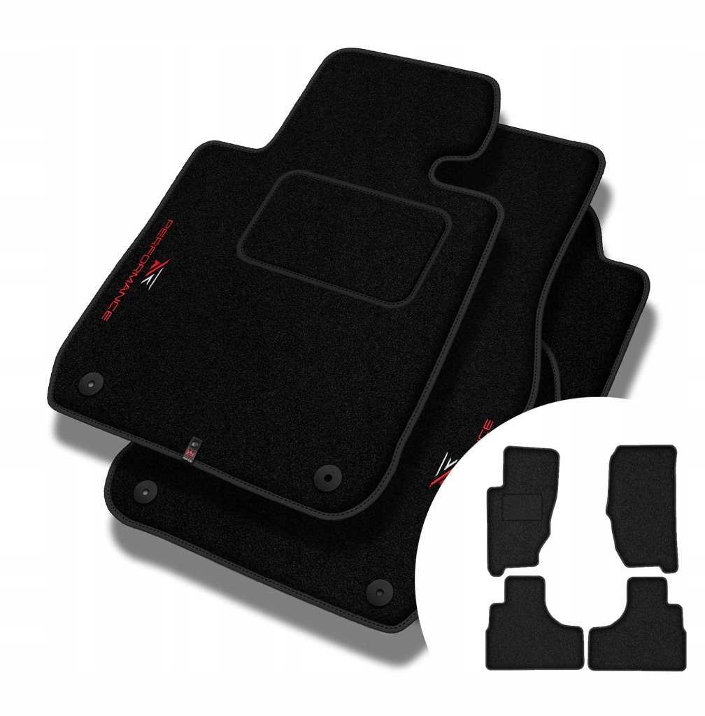 Velurové koberce Performance pro Jeep Cherokee III (kj) 2001-2007