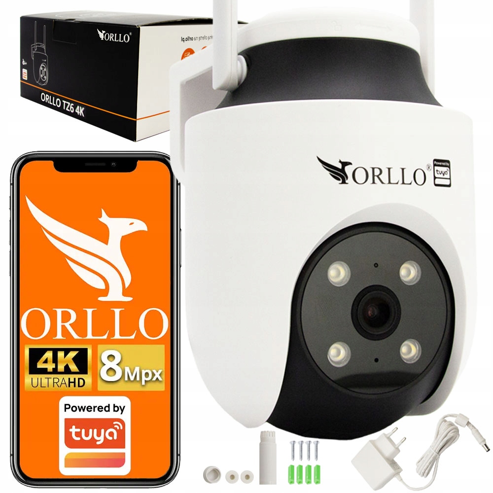 Dárek pro tatínka/dědečka – WiFi otočná kamera Orllo TZ6 s Ai a 4K