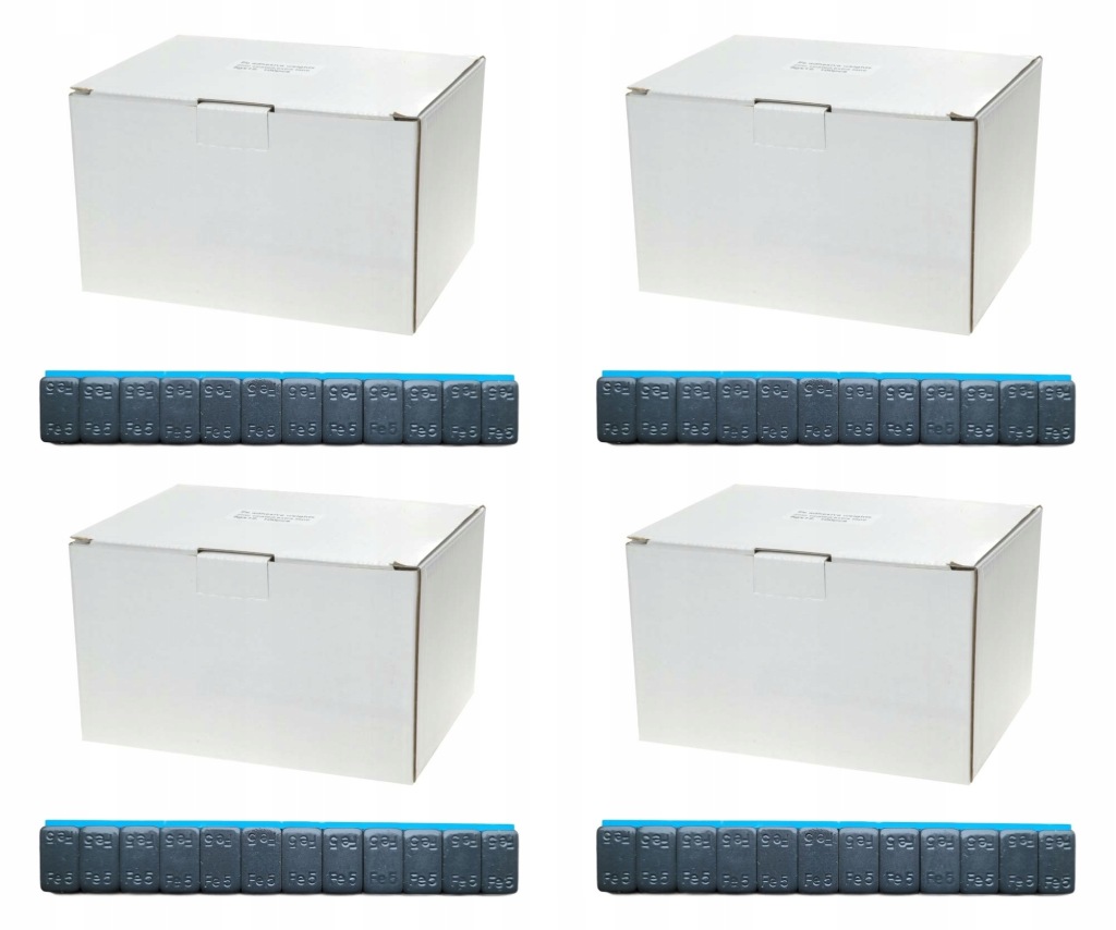 Lepené závaží s povrchovou úpravou Grafit 400 x 24 kg prémie