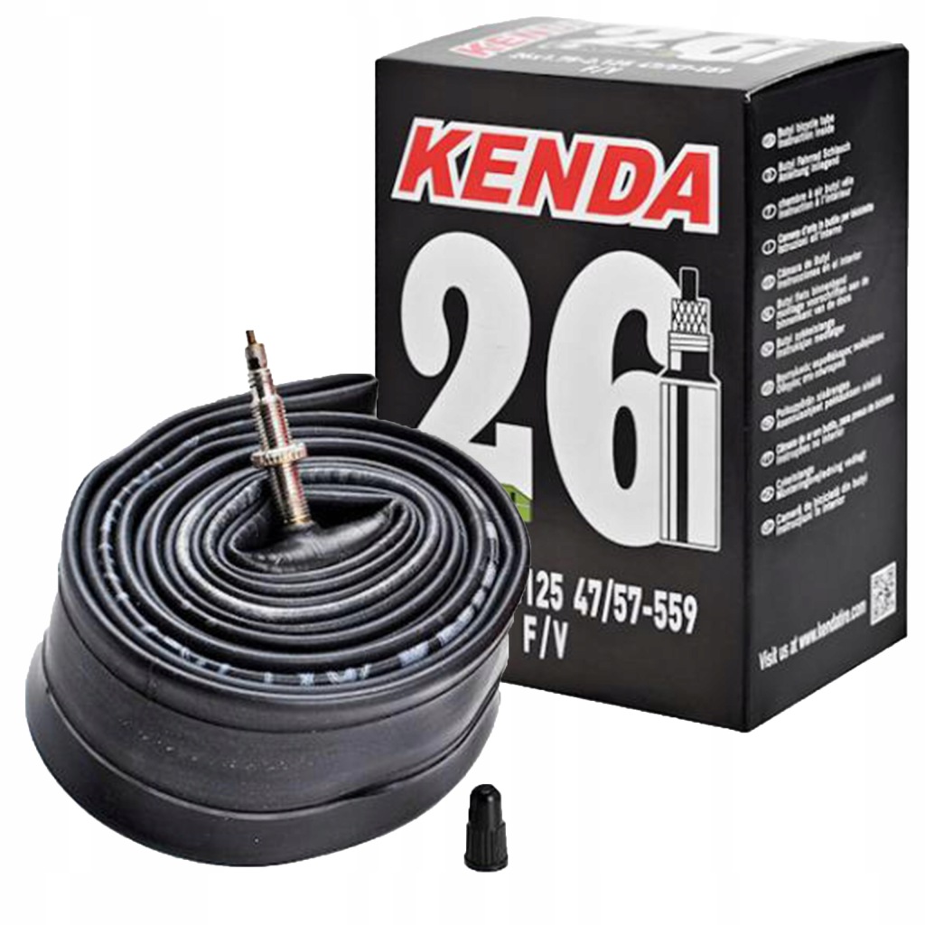 Zdjęcie okazji: Dętka rowerowa Kenda 26" x 1,75/1,955/2,0/2,125 Sv Wentyl Presta 35 mm