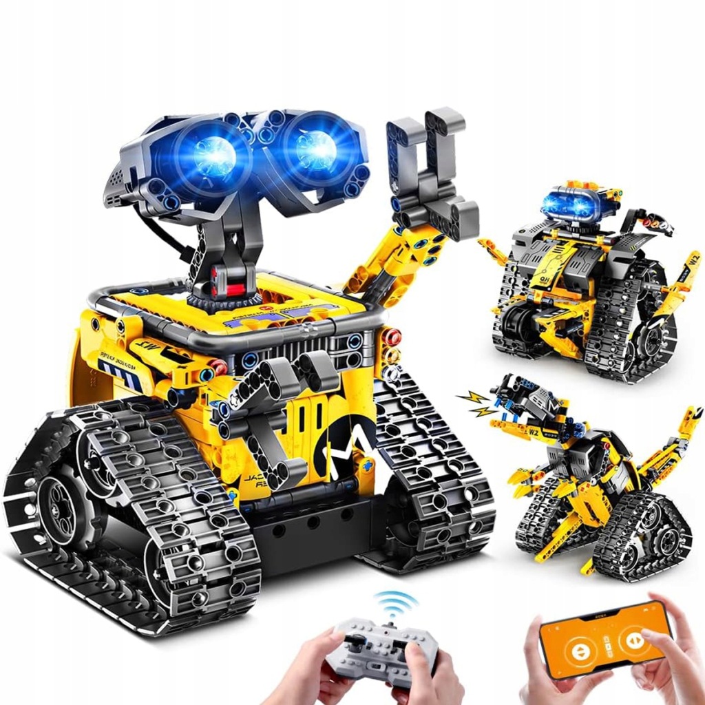 Robot Programující Deformaci Konstrukční Sada 4V1 Robot Hračka