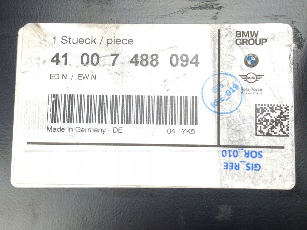 Bmw 3 G20 G21 Dźwigar Podporowy Wnęki Koła Prawy 7488094 Nowy Oryginał — zdjęcie 6