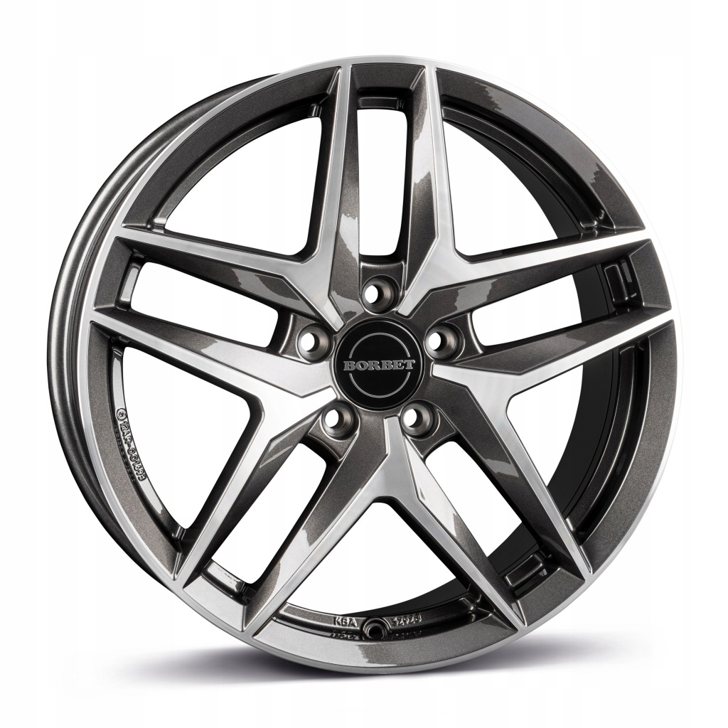 Nové německé hliníkové ráfky Borbet Z 18x7,5 5x112 ET50 57,1 Magp