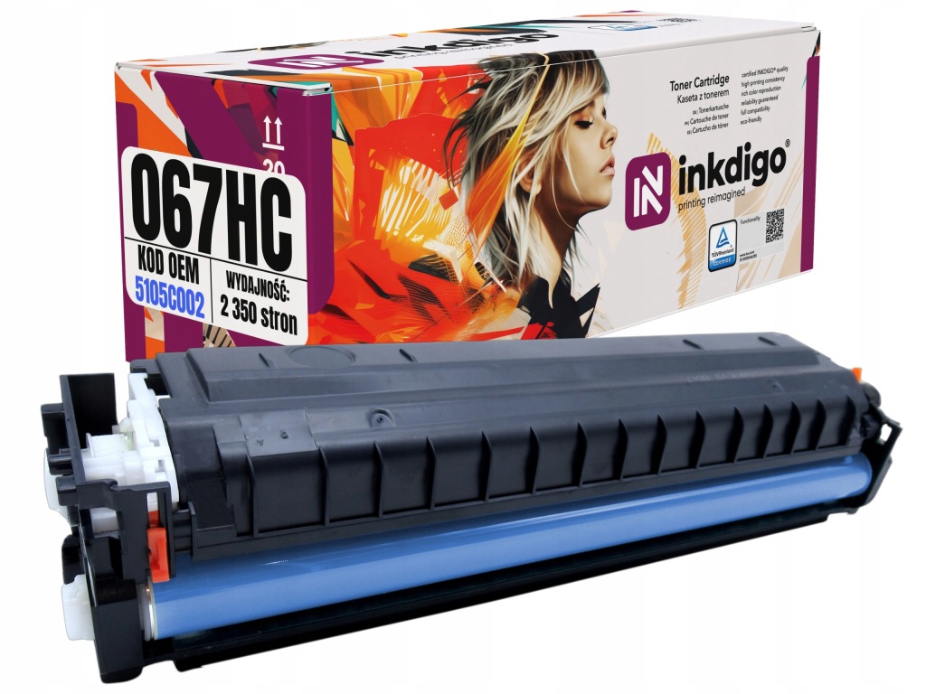 Toner pro Canon MF657Cdw MF655Cw MF655Cdw MF651Cw náhradní CRG-067HC