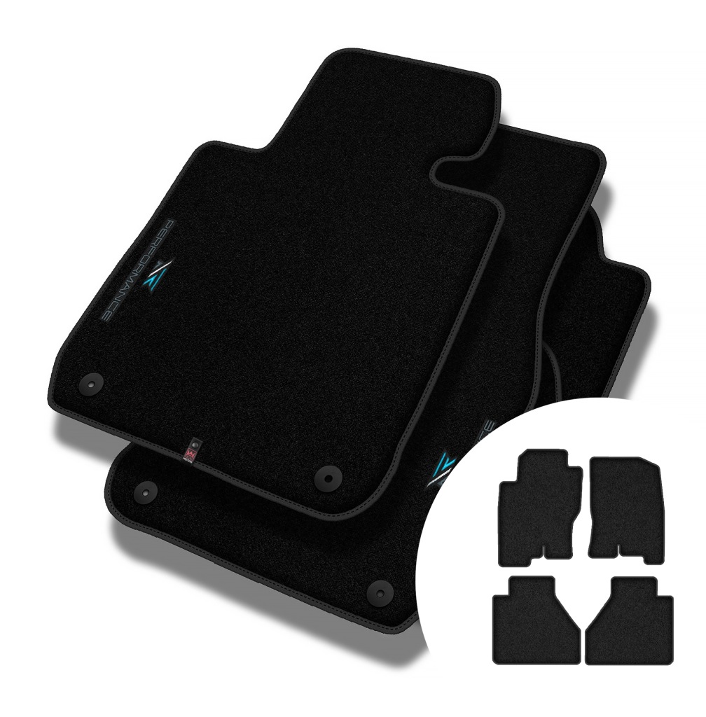 Velurové koberce Performance Premium pro Nissan Navara III 2005-2007
