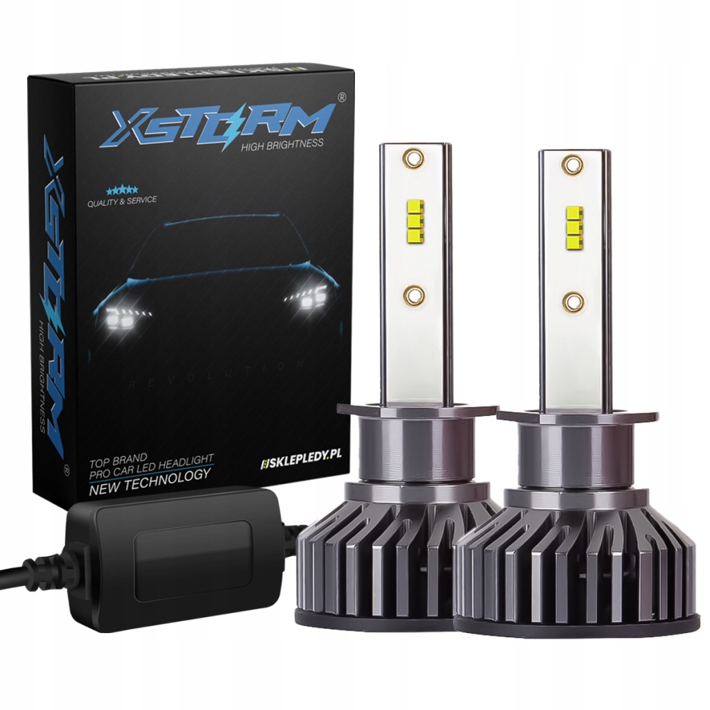 Mini Led Žárovky H1 Xstorm CPS1860 20000LM Ideální Odpojení