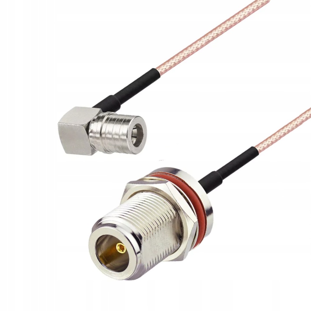 Pigtail Qma zástrčka Úhlová N zásuvka Bh RG316 20 cm