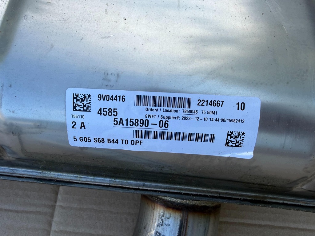 BMW X5 G05 X6 G06 X7 G07 Wydech Tłumik Końcowy Nowy OE 5A33CB5 — zdjęcie 9