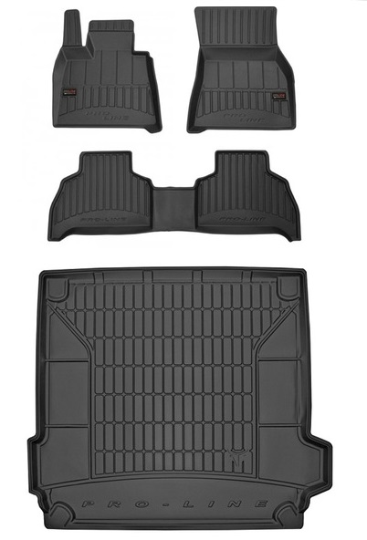 Set 3D Koberce a rohož do kufru Bmw X5 G05 od roku 2018