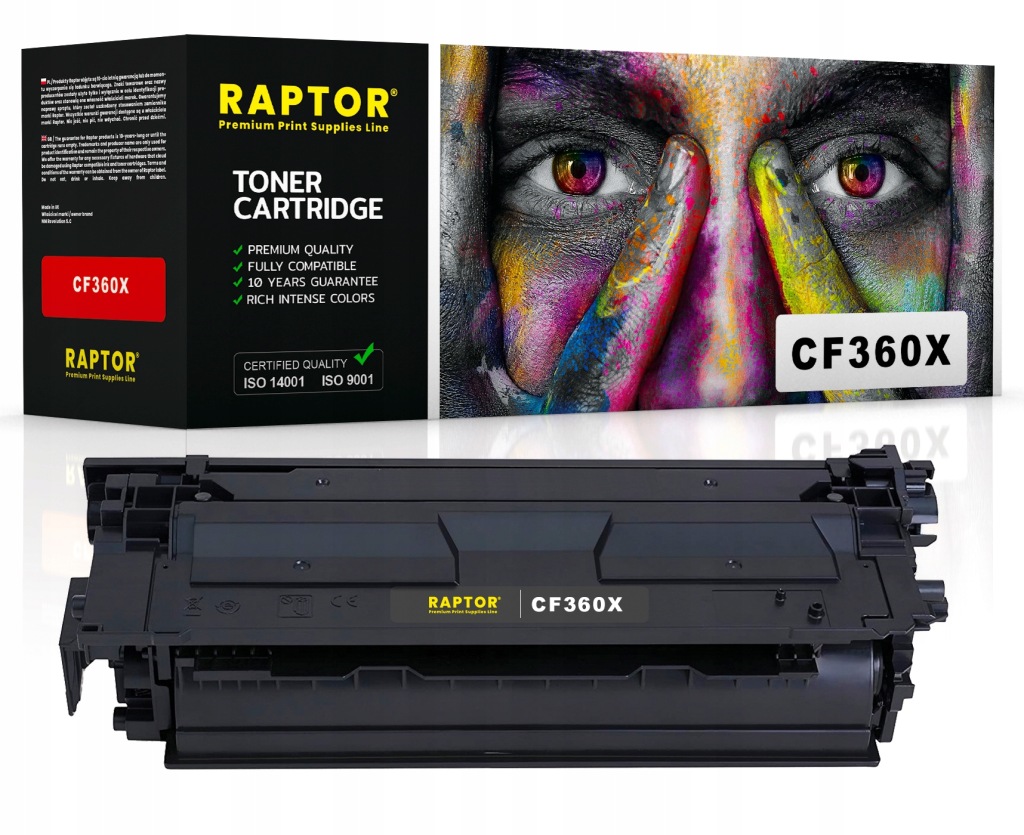 Toner Pro Hp CF360X 508X Mfp M577dn M577f M553dnm