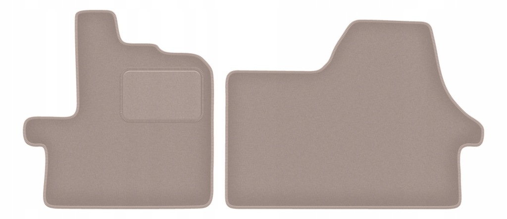 Béžové koberce Carlux pro: Fiat Ducato III dodávkový 2006-2014