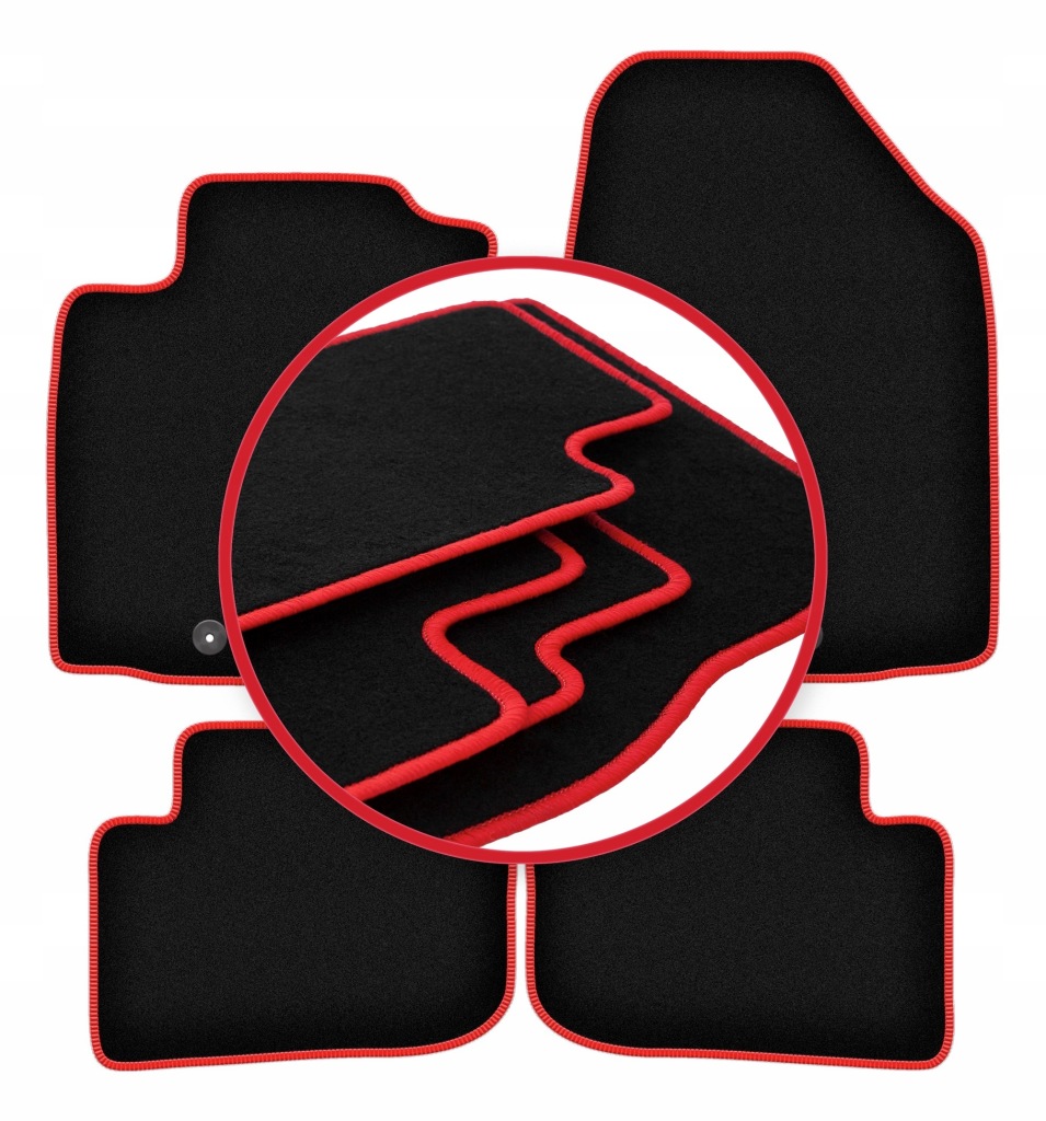 Automobilové velurové koberce Lux pro Hyundai Ioniq Electric crossover (2016)