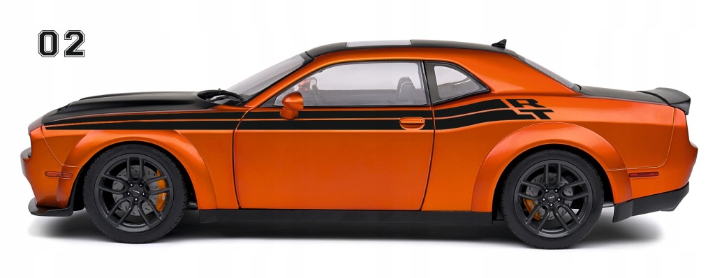 Samolepky na boční pásy Dodge Challenger Rt 02