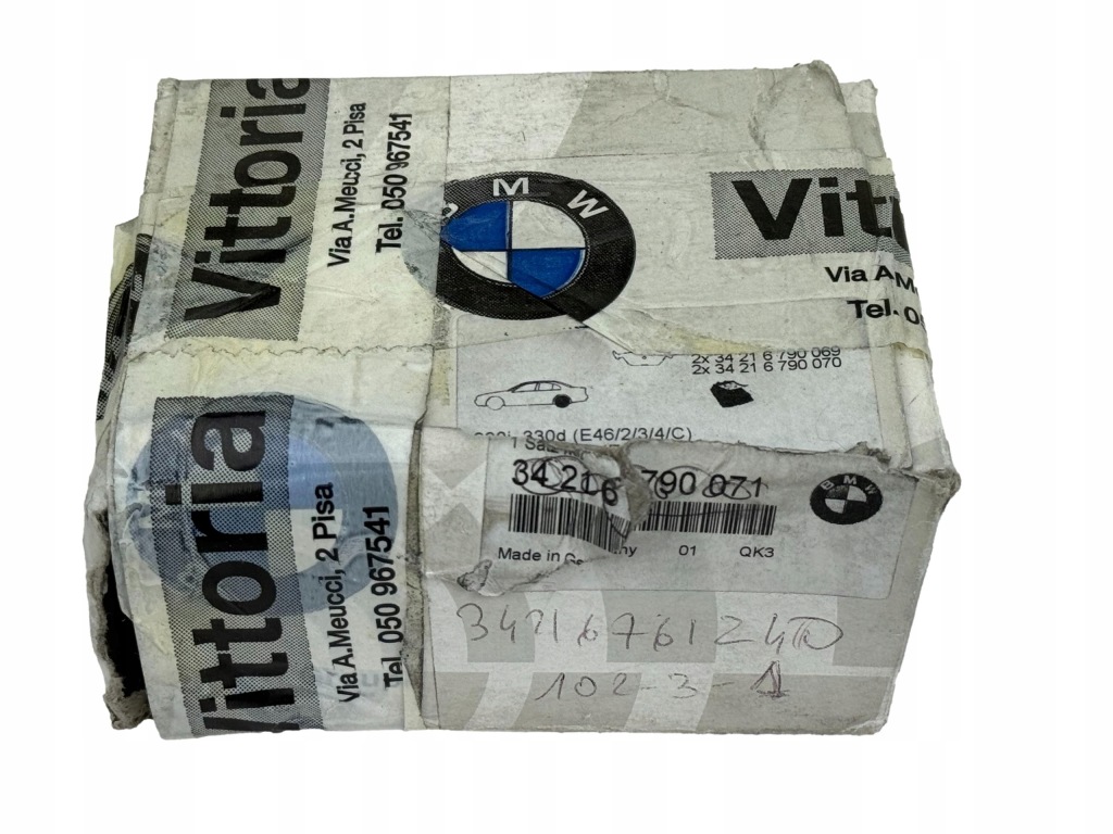 BMW 3 E46 Klocki Hamulcowe Tylnie Tył Nowe OE 6790071 6761240 — zdjęcie 5