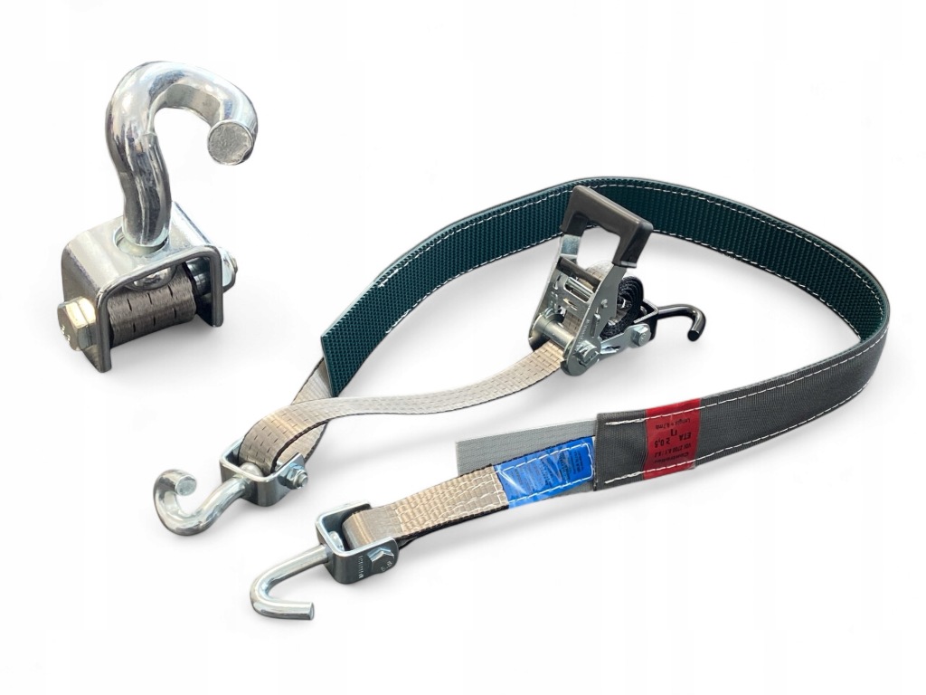 Pás pro odtahový vůz Snake VDI s Gumou 2,8 m 3 háky VDI 2700 8.1/8.2 přepravní pás