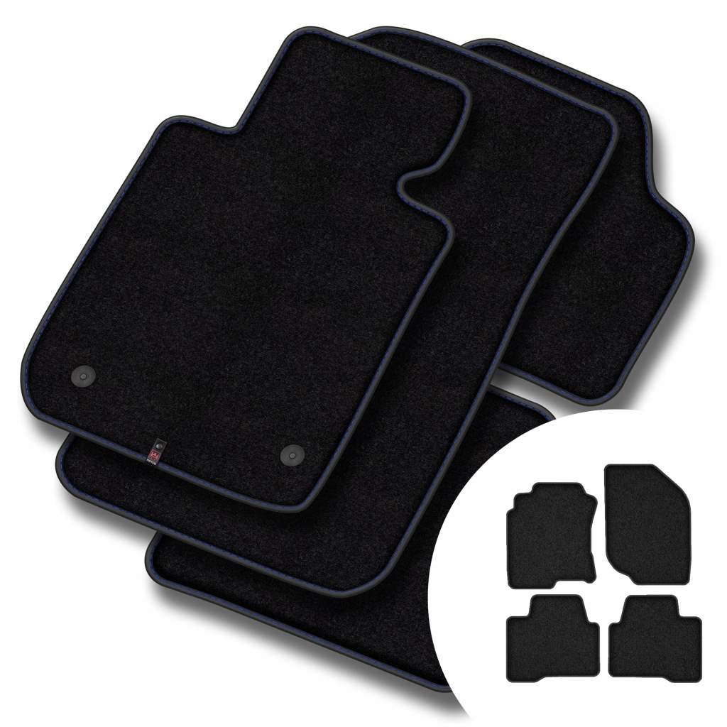Velurové koberce Premium pro Nissan X-Trail I T30 2000-2007