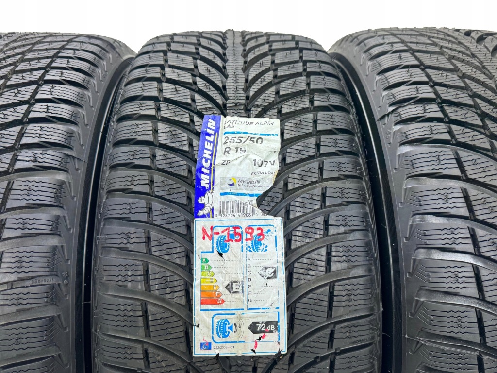 Bmw X5 X6 F16 Koła Felgi Zima 255/50R19 Michelin Latitude Alpin LA2 ZP Nowe — zdjęcie 3