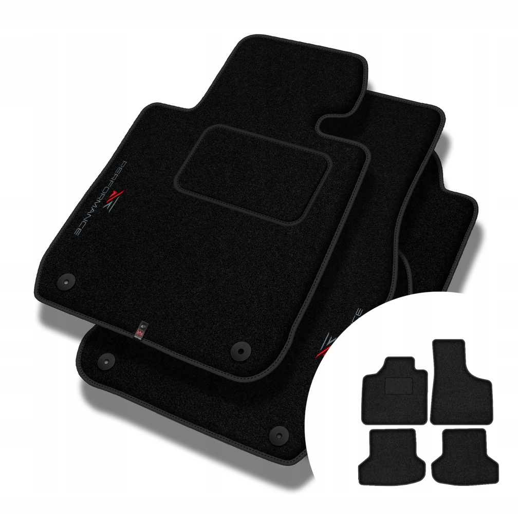 Velurové koberce Performance pro Audi A3 8P 2003-2013