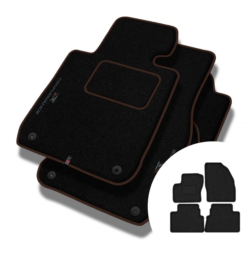 Velurové koberce Performance pro Ford Kuga I 2008-2012 2 stopky, rozteč m