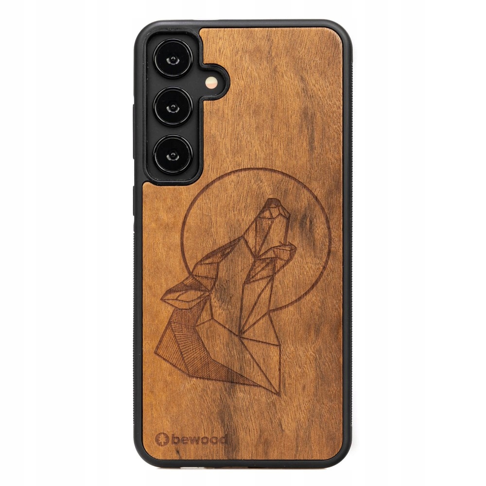 Dřevěné Pouzdro Bewood pro Samsung Galaxy S24 Plus Wilk Imbuia