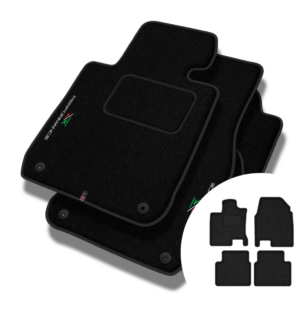 Velurové koberce Performance pro Nissan Qashqai I +2 2008-2013