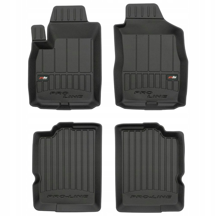 Gumové Koberce Fiat Panda 2 2003-2012 Korytka 3D