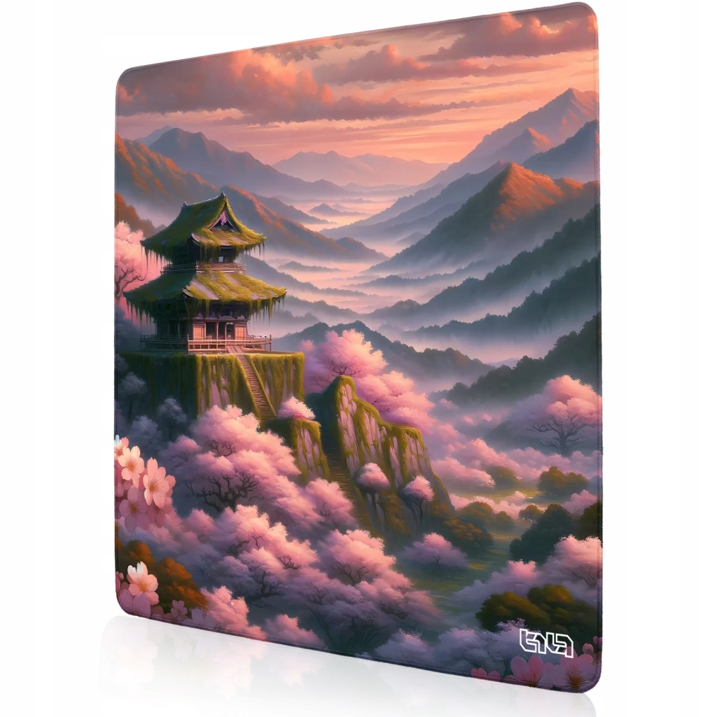 Herní Podložka Starý japonský chrám 50x50 Tilt Herní Dárek