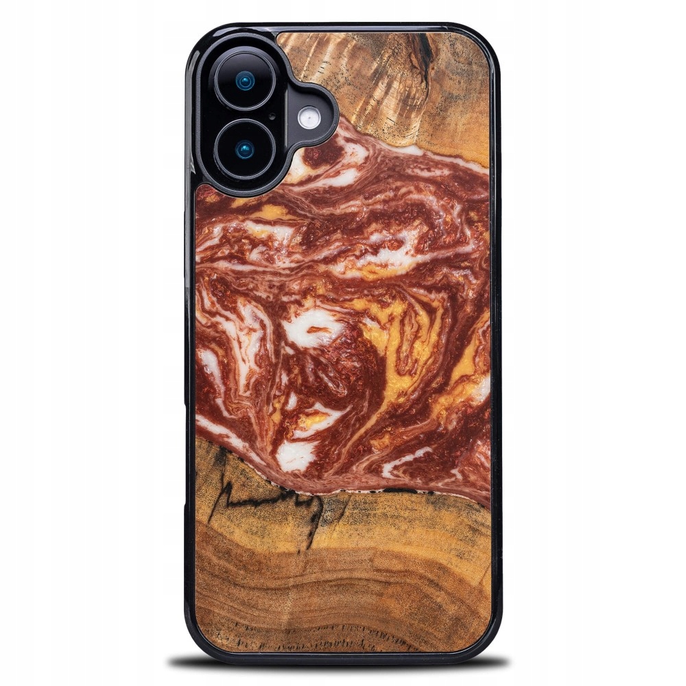 Pouzdro Bewood Unikátní pro iPhone 16 Plus Planety Mars