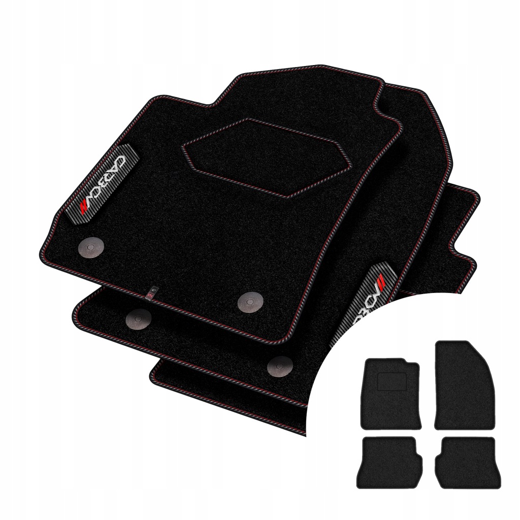 Koberce Carbon pro Ford Fiesta 2002-2005