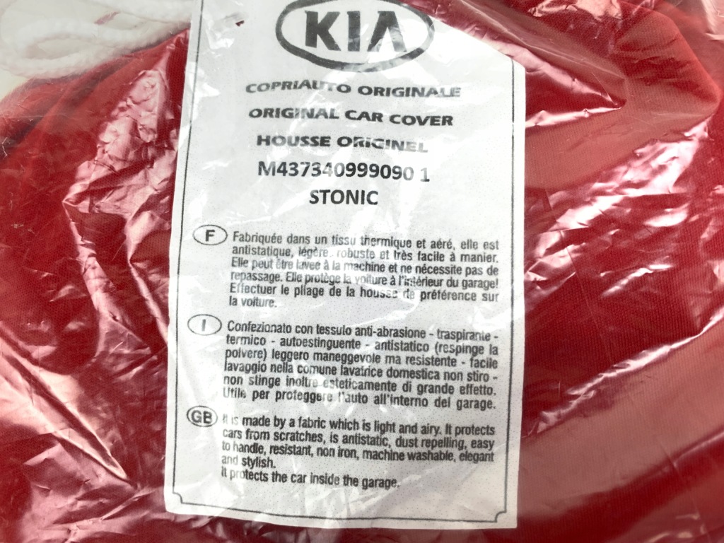 Kia Stonic Pokrowiec na samochód Cover — zdjęcie 3