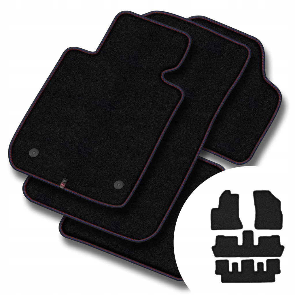 Velurové koberce Premium pro Citroen C4 Grand Picasso I 2006-2012