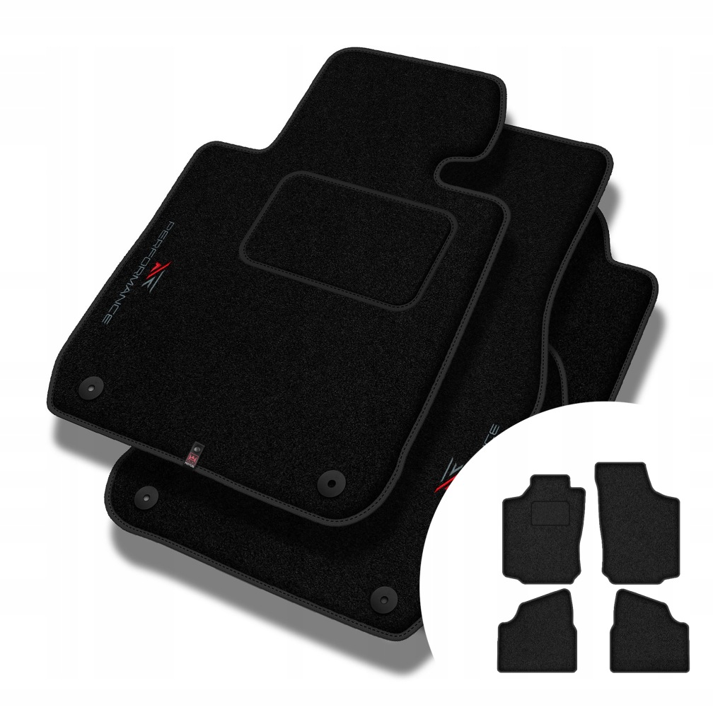 Velurové koberce Performance pro Opel Corsa C 2000-2006