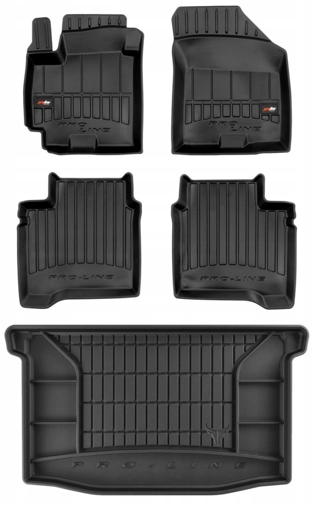 Set 3D gumové rohože Suzuki Baleno Hb od 2016- g