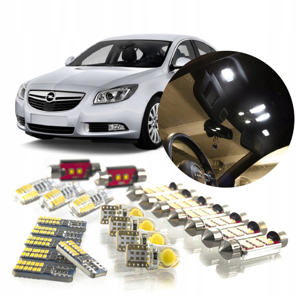 Opel Insignia – Sada Led Osvětlení Interiéru! Vip