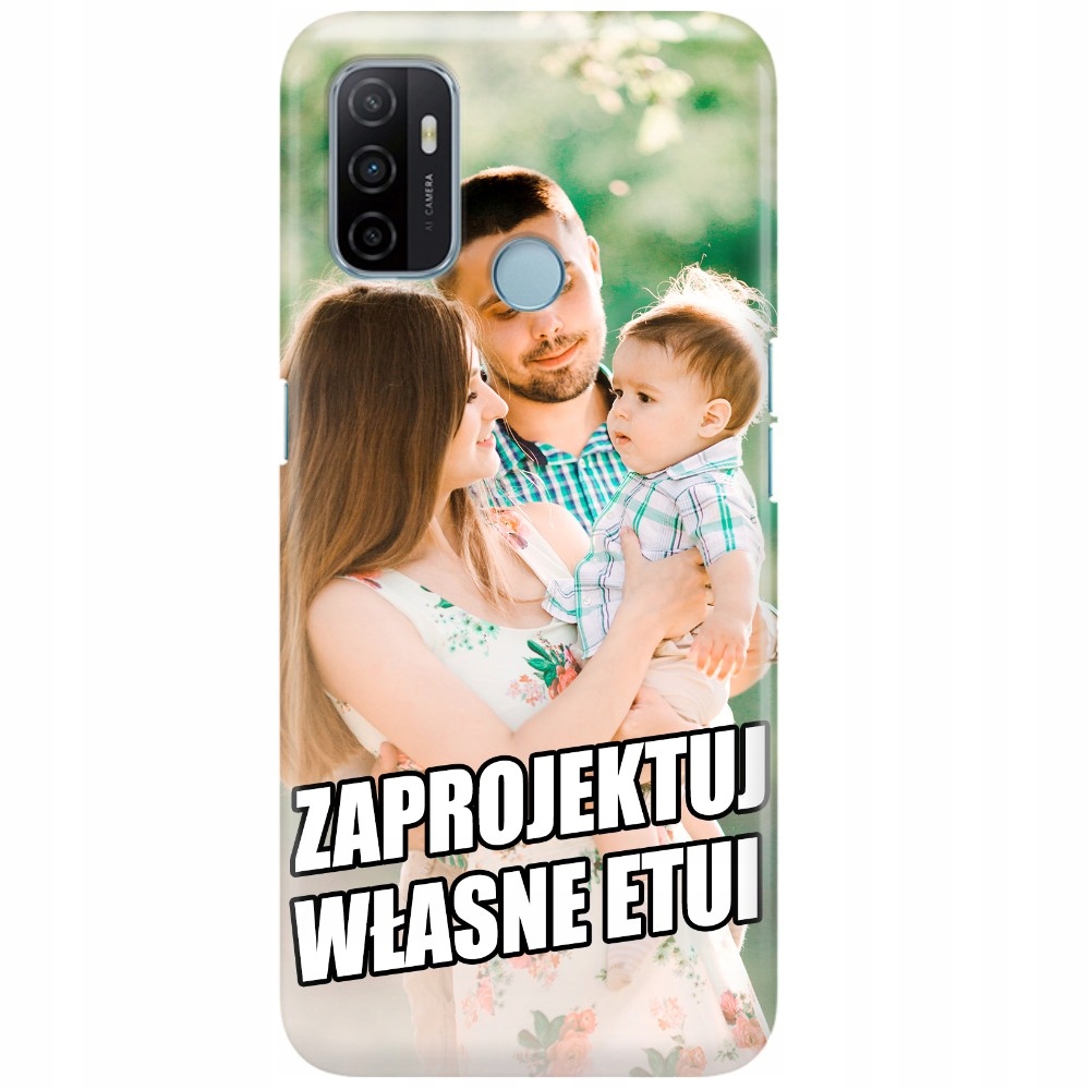 Pouzdro Personalizované pro Oppo A53 Vaše foto Koláž Foto Logo