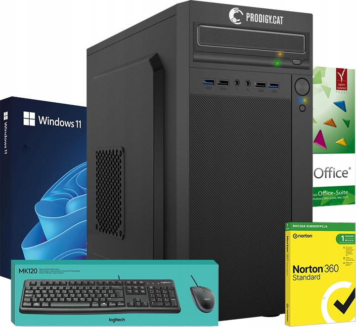 Počítač Do Kanceláře Intel Core i3 8-GEN 8GB DDR4 256GB Ssd Windows 11 Wi-Fi