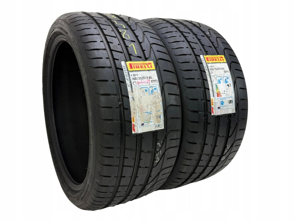2 x Opony Pirelli P Zero 265/35R19 98Y Nowe — zdjęcie 2