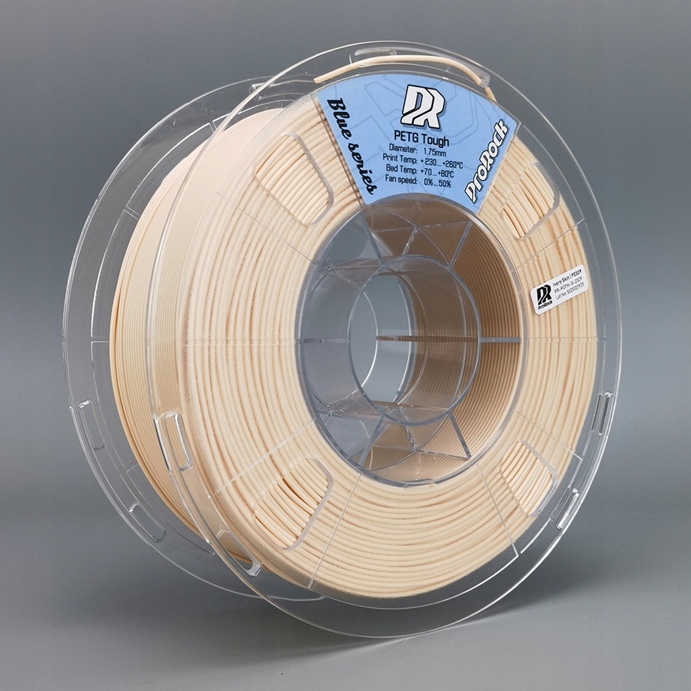 ProRock filament Petg Tough Ivory Skin béžový Pantone 2309 1.75 mm 1000 g