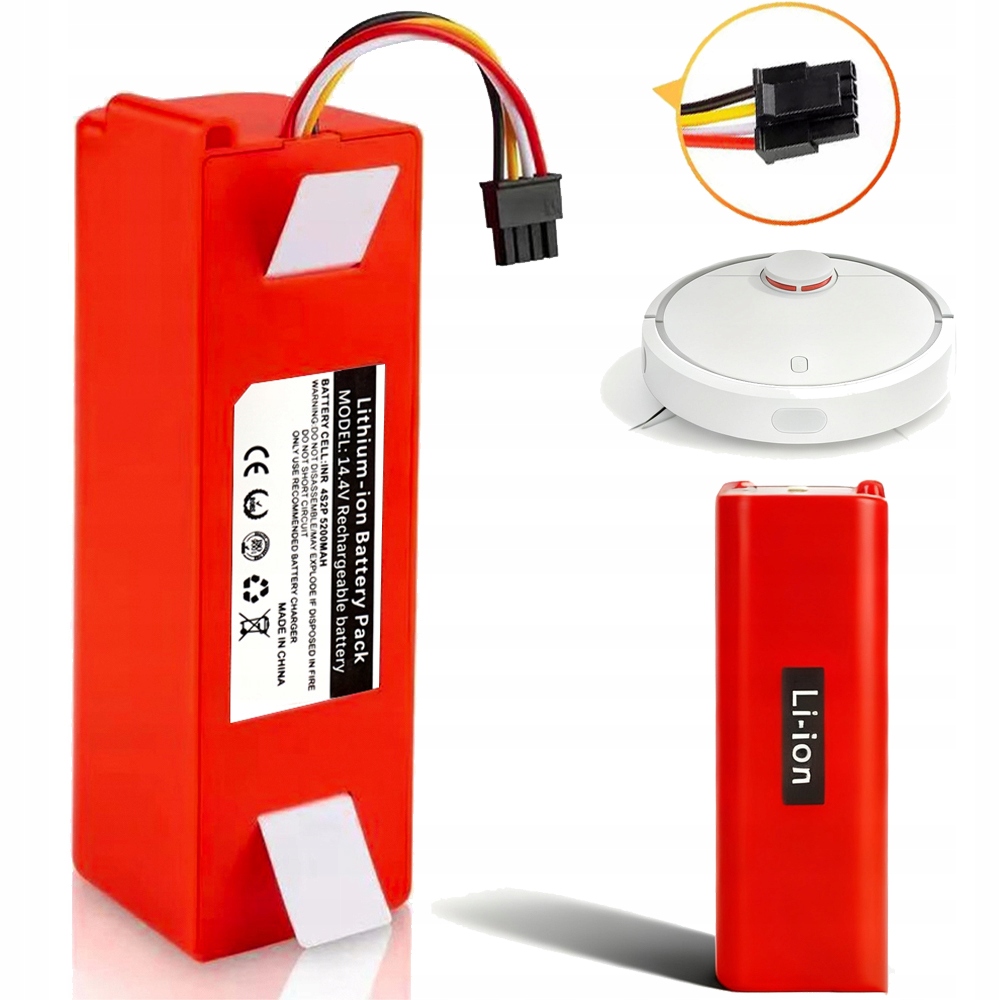 Baterie Akumulátor 5200 Mah Pro Vysavač Xiaomi Roborock S50/S51/S55