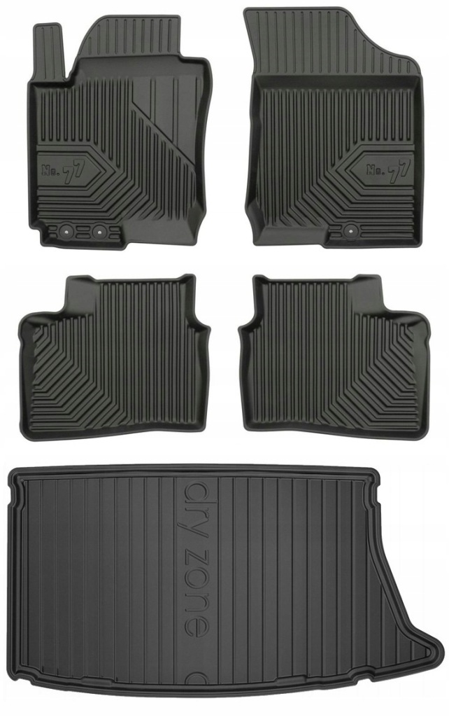 Set 77 Koberce a rohože Hyundai i30 1 Hatchback 2007-2012