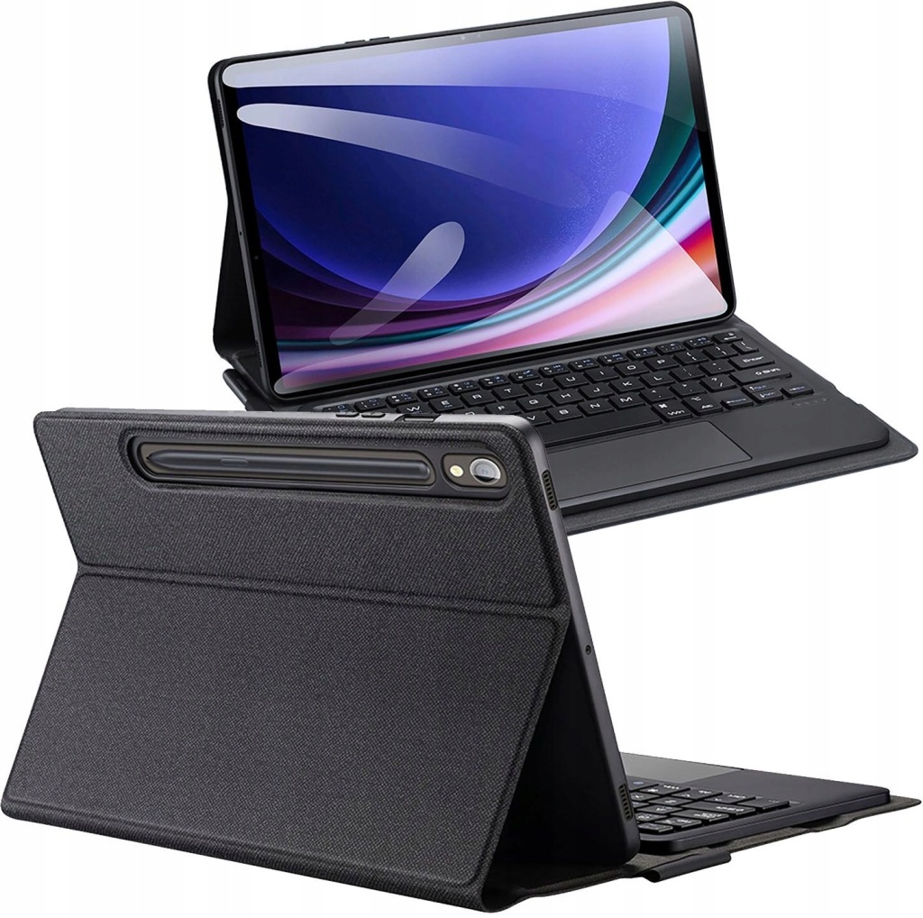 Pouzdro s Bluetooth klávesnicí Dux Ducis pro Galaxy Tab S10 FE/S9 FE/S9 pouzdro