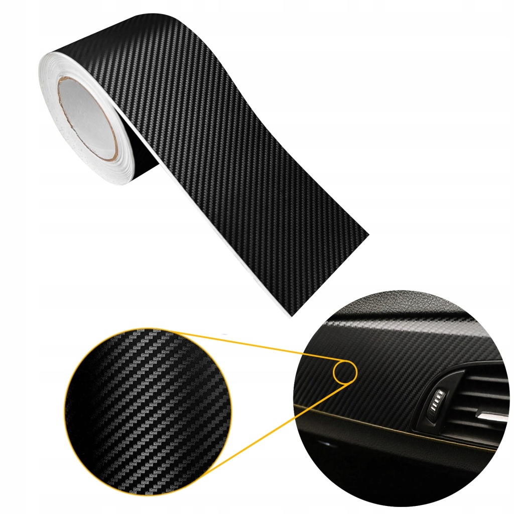 Termoplastická Fólie pro polepování kokpitu Carbon 3D