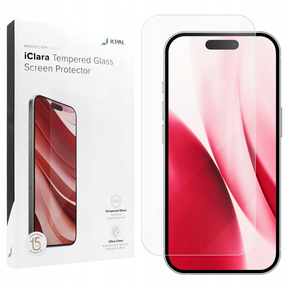 Japonské ochranné Sklo Jcpal iClara pro displej Apple iPhone 17 Pro