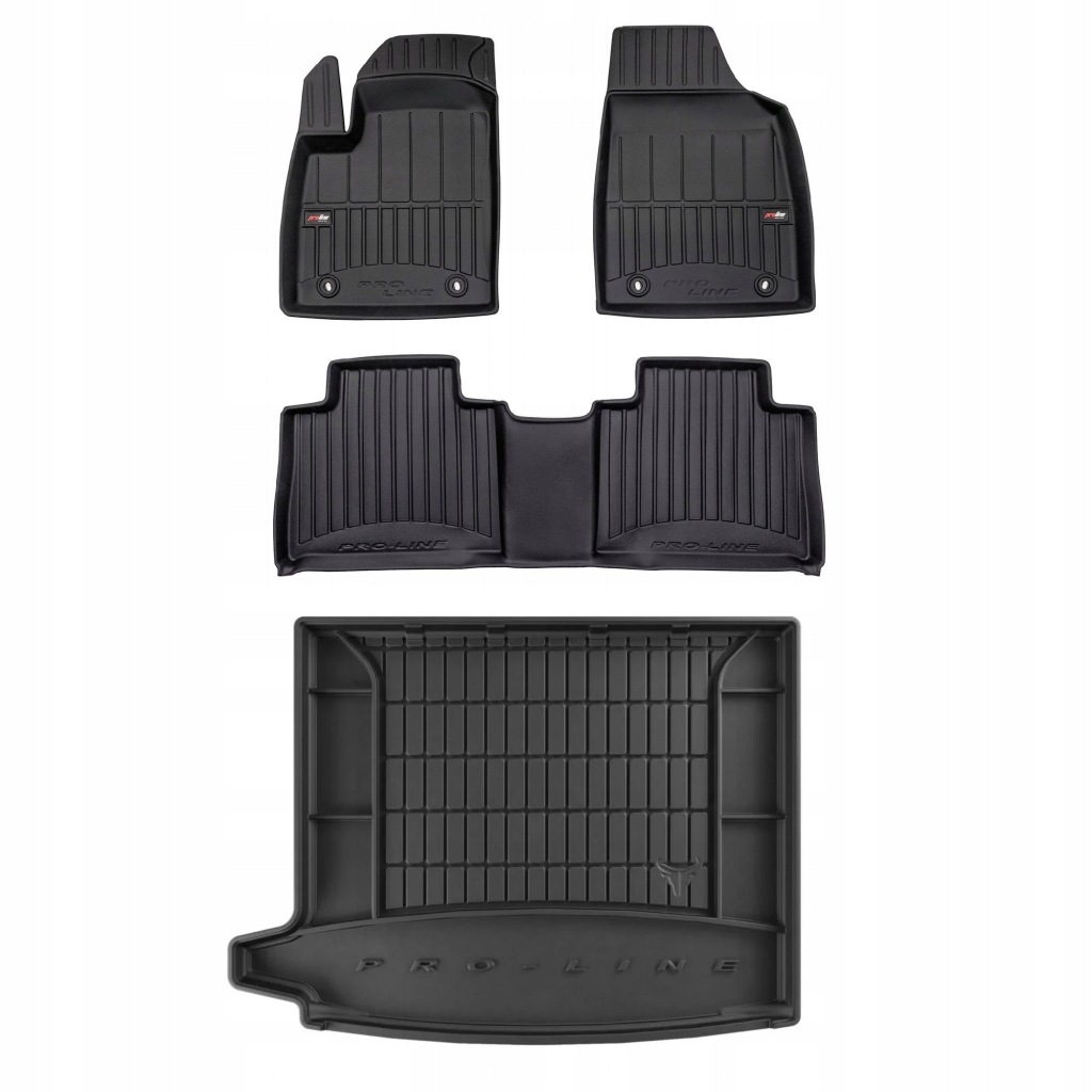 Gumová sada 3D koberců a rohožek Mg Hs od roku 2018