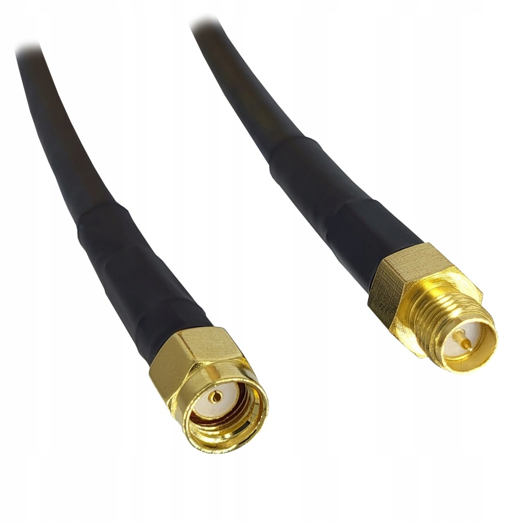 Prodlužovač Antén WiFi Lte Gsm Kabel Zástrčka Sma-rp Zásuvka Sma-rp 27,5 m
