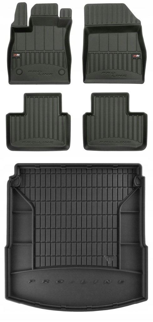 Set 3D gumové rohože Renault Talisman Sedan 2015-2022