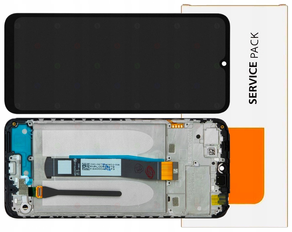 Displej Pro Xiaomi Redmi 10C Originál LCD Rámeček