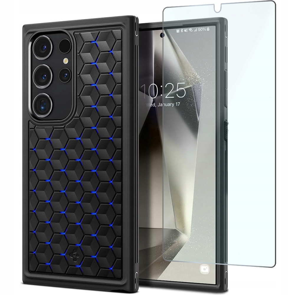 Pouzdro Spigen pro Galaxy S24 Ultra, pevné, ochranné, stylové, pouzdro sklo