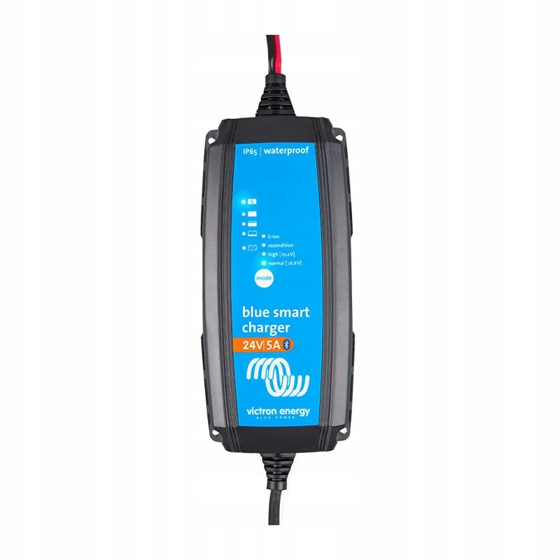 Modrá Smart IP65 Nabíječka 24/5 DC konektor